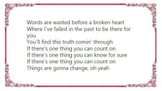 Bryan Duncan - Things Are Gonna Change Lyrics