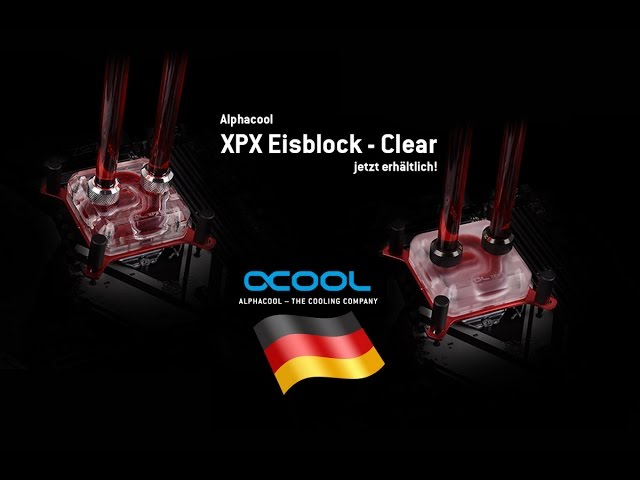 Video Teaser für Herstellervideo: Alphacool Eisblock XPX transparent und satin