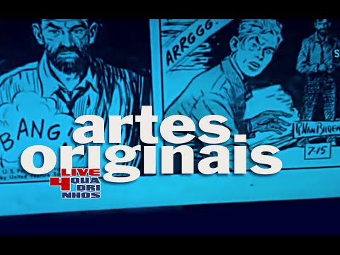 #LivedeQuadrinhos #12 - - Originais de quadrinhos - Parte 1