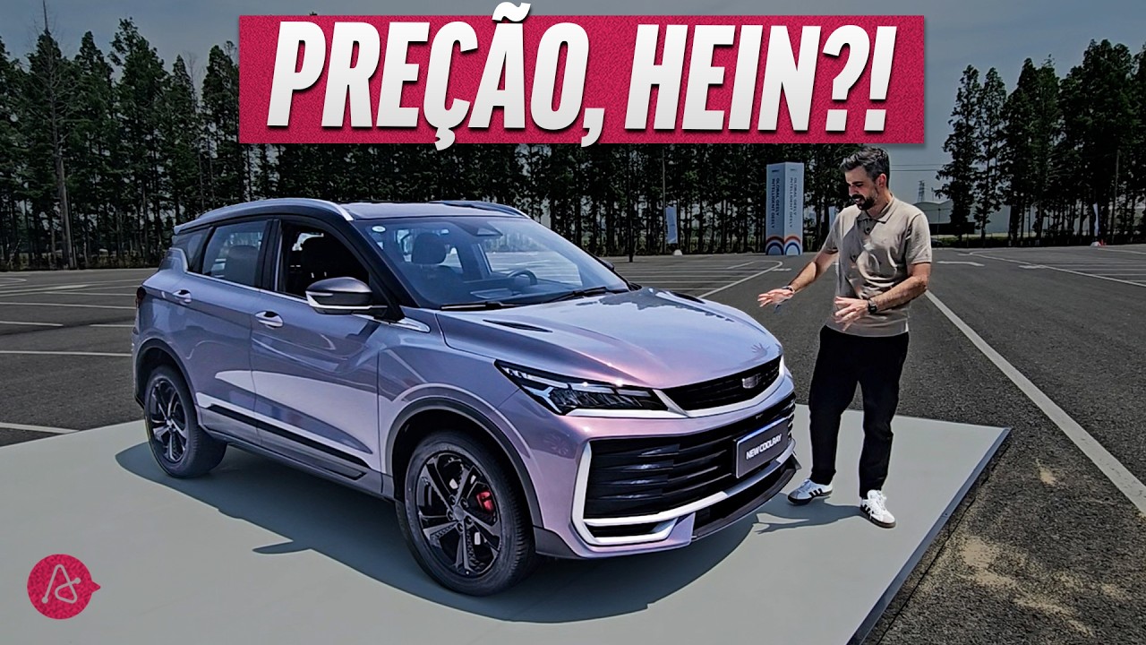 GEELY COOLRAY: BONITO, 170 CV E R$ 140 MIL