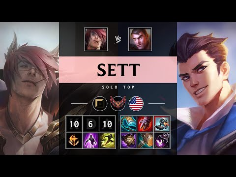 Sett Top vs Jayce - NA Grandmaster Patch 25.08