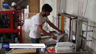 Çalıştığı fabrikadan ayrılan girişimci KOSGEB'den aldığı destekle kart