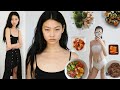 Hoyeon Jung diet 🥦 Eating like Korean model Squid Game actress Vlog + weight loss meal plan, workout