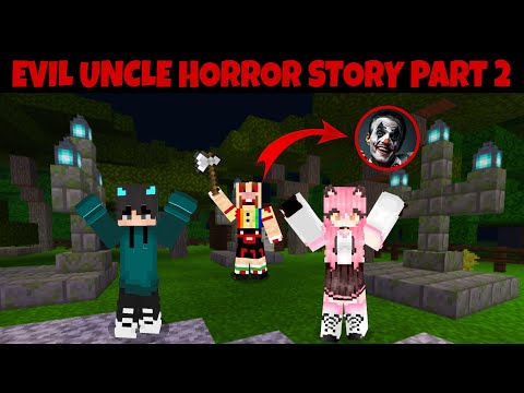 Sparkle Boy - Minecraft Evil Uncle Horror Story Part 2 | Finally Escape