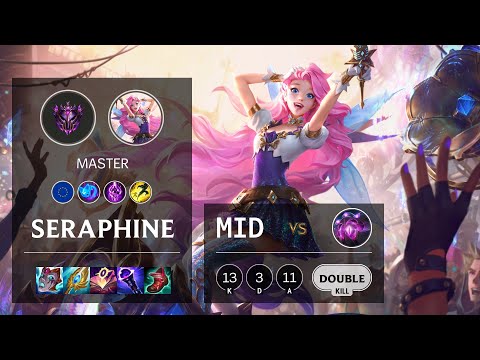 Seraphine Mid vs Vel'Koz - EUW Master Patch 11.11