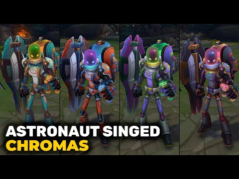 Astronaut Singed Chromas - League of Legends