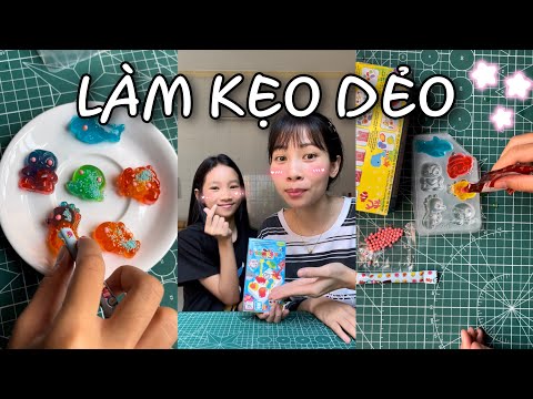 (FULL) LẦN ĐẦU LÀM KẸO DẺO BẰNG BỘ ĐỒ CHƠI MUA Ở SIU THỊ... và cái kết?!