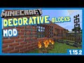 Decorative Blocks для Minecraft видео 1