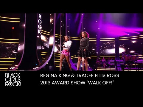 Regina King and Tracee Ellis Ross 2013 Award Show "Walk Off" | BLACK GIRLS ROCK!