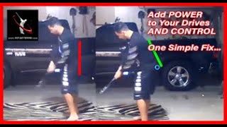 Unlock Your Driver's Potential: Simple Trick for Straighter Drives