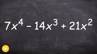 How do you factor a polynomial