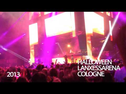 Djane Hanna Hansen Live @ Lanxess Arena Cologne - Germanys biggest Halloweenparty 2013