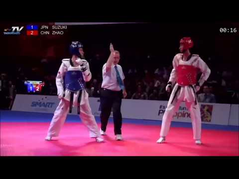 M-58kg (126). Sergio Suzuki JPN - Zhao Shuai CHN