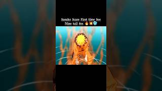 Download lagu Sasuke Scared first time see nine tail fox 🔥💥#shorts mp3