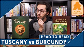 Castles of Tuscany vs Castles of Burgundy | Which Game is KING of the CASTLE(S)?