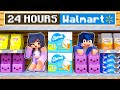24 HOUR OVERNIGHT At WALMART In Minecraft