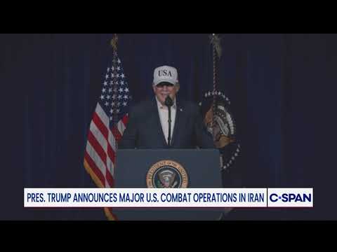 President Trump Announces Major U.S. Combat Operations in Iran