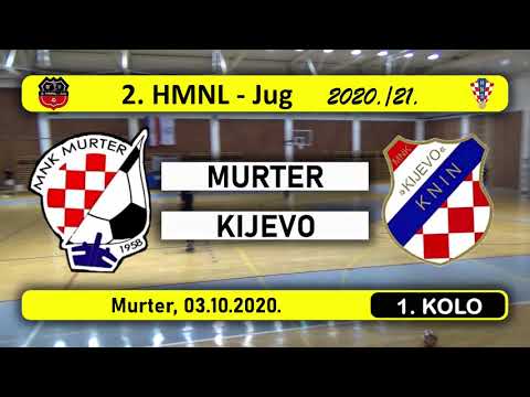 2. HMNL Jug, 1. KOLO: MURTER - KIJEVO 2:3, 03.10.20120.