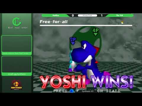 Super Smash Bros 64: Hotline (Yoshi) V  The Yid (Yoshi) - Synthesis 60
