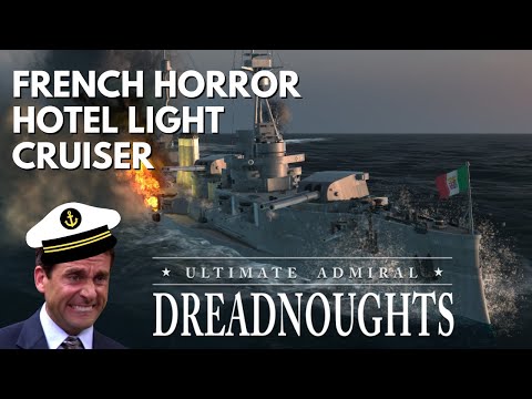 French Horror Hotel Light Cruiser - Ultimate Admiral Dreadnoughts - Shipyard Champions