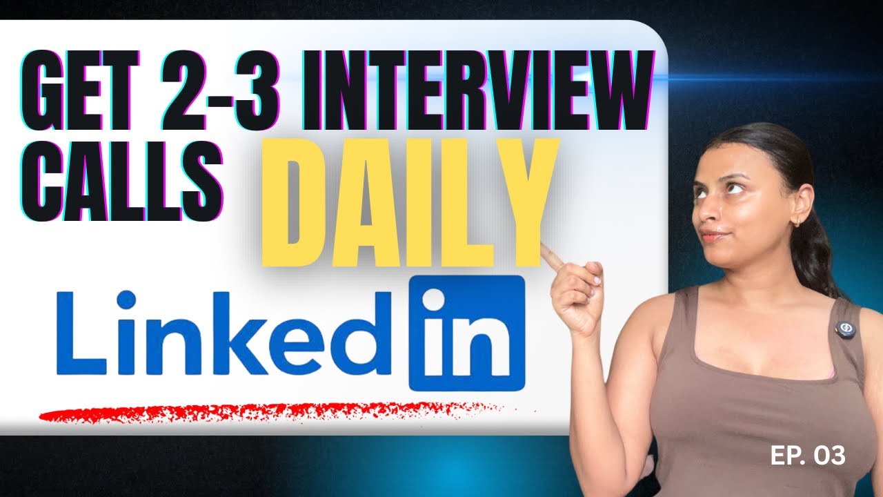 Get 2-4 interview calls daily from LINKEDIN | Fast!!