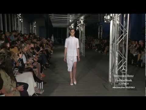 MAGDALENA VELEVSKA - MERCEDES-BENZ FASHION WEEK AUSTRALIA SPRING SUMMER 2012/13 COLLECTIONS