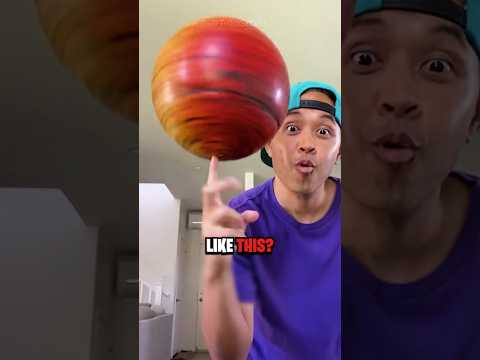 How To Spin a Basketball on Your Finger 😨