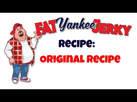 Fat Yankee Jerky Recipe for Original Flavored Beef...