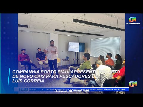 Companhia Porto Piauí apresenta projeto de novo cais para pescadores de Luís Correia