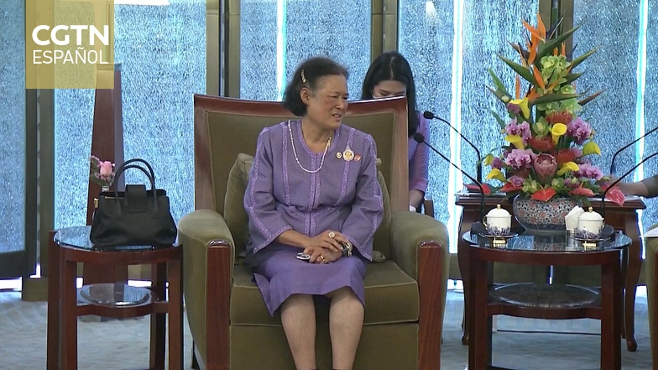 Ministro de Relaciones Exteriores chino se reúne conprincesa Sirindhorn de Tailandia
