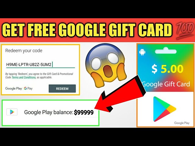 How To Get Free Google Play Redeem Codes