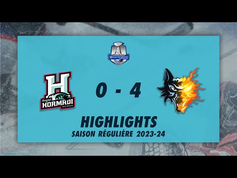Anglet Hormadi 0-4 Brûleurs de Loups de Grenoble - Highlights - Synerglace Ligue Magnus 2023/24