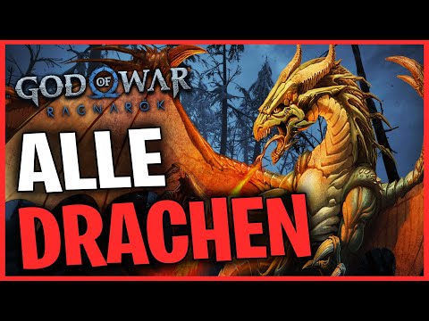 Alle Drachen und Gegner Fundorte im Krater ☆ Invasive SpeziesTrophäe ☆ God of War Ragnarök Deutsch