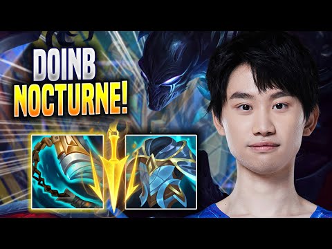 DOINB IS SO GOOD WITH NOCTURNE! - LNG DoinB Plays Nocturne MID vs Azir! | Season 2022