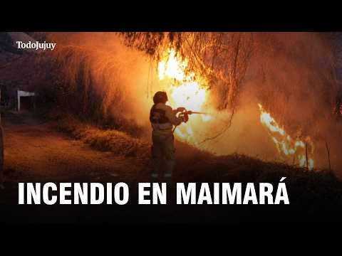 Incendio en Maimará: advierten por quemas intencionales y posibles multas