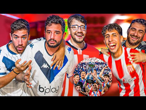 Students (4) 1-1 Velez (3) | Friends' Reactions | League Cup FINAL 2024