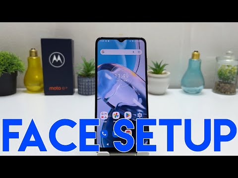 Motorola Moto E22: How to Setup Face Unlock