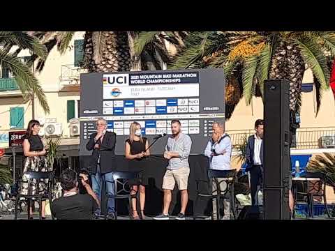 Mtb Elba World Championships, speech by Niccolò Censi, Gat Elba coordinator