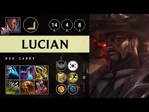 Lucian ADC vs Zeri - KR Challenger Patch 25.13