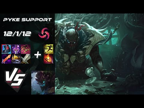 SUPPORT Pyke vs Maokai - EU Master Patch 15.1