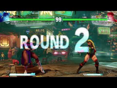 LuisM-X Chun Li vs ChefJoe Cammy