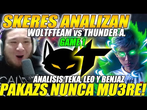 😲SACAN A SUS PROHIBIDOS!😲 THUNDER A. vs WOLFT TEAM [GAME1/bo3] "PAKAZS NUNCA MVERE! " | DOTA 2