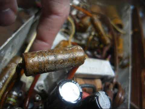 Repair of an Emerson model 541 tube radio from a few months back