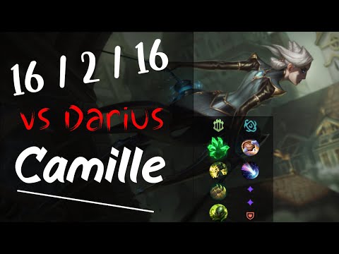 Camille TOP vs Darius - Challenger Replay KR