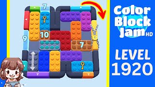 Solution du Niveau 1920 de Color Block Jam