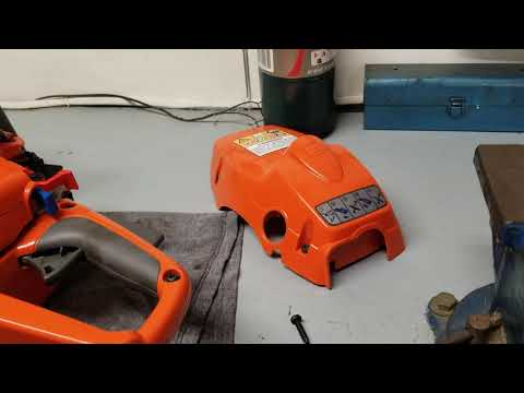 Husqvarna 240 hot start problem SOLVED!!!