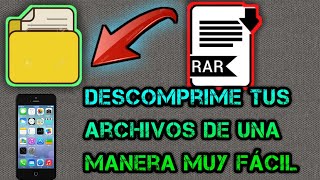 Que hacer para descomprimir un archivo rar tar zip 7z en android