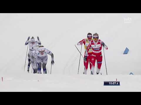 Längdskidor Världscupen Quebec 2018/2019 - 10km Klassisk Damer  Masstart - Tour 2/3