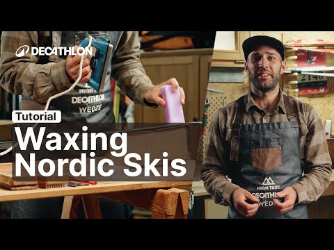 TUTORIAL - How to Wax Your Nordic Skis 🎿 | Decathlon