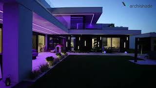 Linarte homlokzatburkolat: folyamatos, szellőző lamellarendszer